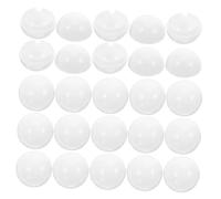 PRETYZOOM 20 Capsule Vuote Rotonde in Plastica per Mini Toy Vending Machine Compatibili Multimarca per Progetti DIY Feste e Attività Interattive