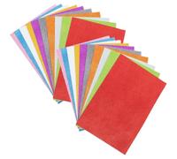 PRETYZOOM 20 Fogli di Carta Spugna Autoadesiva Glitterata A4 per Lavoretti Creativi Fai da Te Funzione Pratica per Progetti Scolastici e Decorazioni di Scena Colore Casuale