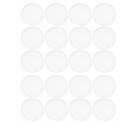 PRETYZOOM 20 Pezzi Coprilente Trasparente per Faretto in Vetro Resistente Trasmissione Luce per Illuminazione Paesaggistica Interna ed Esterna Sostituzione per Progetti Multipli