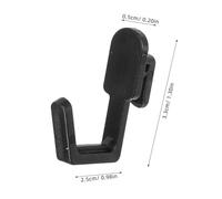 PRETYZOOM 20 Pezzi Ganci per Pegboard Resistenti al Carico Appendini Mobili per Organizzazione Cucina Garage e Supporto Stabile e Facile da Installare per Ottimizzare Spazi