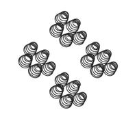 PRETYZOOM 20 Pezzi Molla di Compressione Conica per Batteria, Acciaio Inox | Spirale a Torre, Contatto per Portabatterie, Finitura Liscia senza Bave, per Celle Rotonde e Calcolatrici