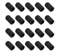 PRETYZOOM 20pezzi Punte in Silicone per Bacchette di Batteria Smorzatori Silenziosi per Esercizi Accessori per Batteristi Tappi di Protezione per Bacchette Foro