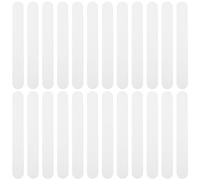 PRETYZOOM 25 Pezzi Abbassalingua in Plastica Bianca Kit Professionale per Pulizia Lingua Monouso Bastoncini Pratici e Leggeri per Uso Medico e Laboratorio