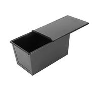 PRETYZOOM 250g Teglia Per Pancarrè Con Coperchio Antiaderente Per Pane in Casa Stampo Per Pane Con Rivestimento Facile Da Pulire e Design Versatile Per Toast Morbido Capacità