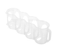 PRETYZOOM 2pezzi Organizer Per Lattine Da Bevanda Plastica Trasparente Contenitore Leggero e Pratico Per Frigorifero Sezioni Per Bottiglie e Lattine Soluzione Di Stoccaggio Per Cucina e
