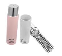 PRETYZOOM 2pezzi Spazzola per Capelli Rullo Pettine Retrattile Antistatica Adatto per Capelli Bagnati e Asciutti Districa Nodi Facilmente per Uso Quotidiano e Viaggi