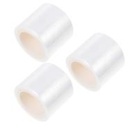 PRETYZOOM 3 pezzi Pellicola Trasparente per Trucco Sopracciglia e Sbiancamento Labbra Film Cling Leggero e Traspirante per Artisti del Make Up per Tatuaggi e Ricostruzione Estetica