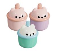PRETYZOOM 3 Pezzi Tazza Schiuma Detergente Viso, Washing Face Bubble Maker, Pp, Orsetto Cartoon, per Detergenti Viso e Bagnoschiuma, Routine Skincare, Uso Domestico