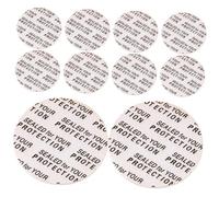 PRETYZOOM 300 pezzi Guarnizioni Adesive per Bottiglie Sigilli di Sicurezza Sensibili alla Pressione Protezione Anti-polvere e Tenuta per Barattoli e Contenitori