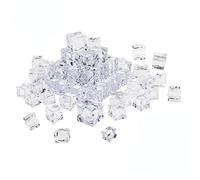 PRETYZOOM 36pezzi Cubetti Ghiaccio Artificiale Acrilico Trasparenti Simulazione Realistica Per Decorazioni Fotografica Eventi e Vasi Ghiaccio Finto Per Festa e Esposizione