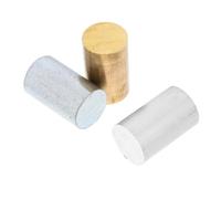 PRETYZOOM 3pezzi Cilindri di Densità in Metallo Set da Cilindro di Ricerca Sperimentale in Rame Ferro e Alluminio per Laboratori e Scuole Strumenti Didattici per Esperimenti di Volume