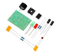 PRETYZOOM 3pezzi Kit Elettronico Fai Da Te Multivibratore Con Doppio Led Lampeggiante Guida Dettagliata Per Principianti e Esercitazioni Pratiche Di Circuiti Elettronici
