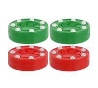 PRETYZOOM 4 Dischi da Hockey Luminosa Accessori per Hockey Dischi Pp