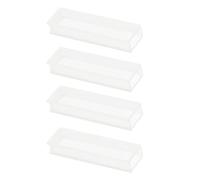 PRETYZOOM 4 Pezzi Cuvette in Vetro Ottico Trasparente per Spettrofotometria Uv-vis Alta e Compatibilità per Analisi Comparative Laboratorio