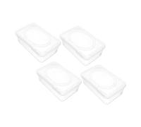 PRETYZOOM 4 Pezzi Scatola Di Salviette Per Neonati Custodia Portatile Per Salviette Oggetti Da Cucina Contenitore Riutilizzabile Per Salviette Dispenser Per Salviette Per Neonati Porta