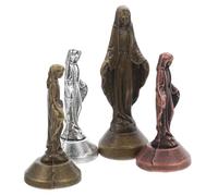 PRETYZOOM 4 Pezzi Sculture della Beata Figurine Cattoliche per Decorazioni Religiose da per e Spirituali