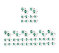 PRETYZOOM 4 Set Di Supporti Per Tubi Fluorescenti Di Ricambio Supporti Per Prese in Abs Ad Alta Sicurezza Design Semplice Eccellenti Per Case E Librerie 20 Pezzi * 4