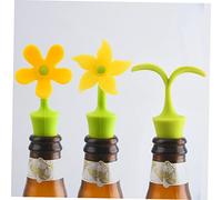 PRETYZOOM 4 Set Tappo Per Vino in Silicone Bottiglie D'acqua Trasparenti Distributore Perdere Tappo Di Vino Chiaro Tappo Di Bottiglia Tappo Per Bottiglia Di Vino Gel Di Silice 6 Pezzi * 4