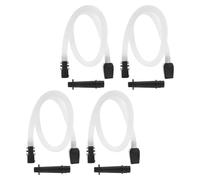 PRETYZOOM 4sets Tubi Flessibili in Plastica per Bocchini di Melodica Set di Ricarica per Strumenti Musicali Parte di Sostituzione per Tastiere di Pianoforte ad Aria