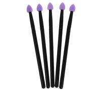 PRETYZOOM 5 pezzi Pennelli Ombretto in Silicone Multiuso Applicatori Sfumino per Trucco Occhi Adatti Tutti i Tipi per Ombretti e Maschere Viso