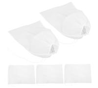 PRETYZOOM 5 Pezzi Sacchetti Filtro Nylon Riutilizzabili per Latte Noci e Soia Rete Fine Mesh per Yogurt Succhi Brew Sacchetti Scolatura Verdure e Formaggi Alta Efficienza Deidratazione