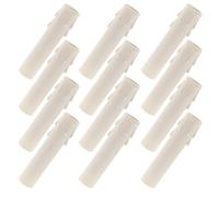 PRETYZOOM 50 Pezzi Maniche Antigoccia per Candele 25X100 MM in Plastica Resistente al Calore Copriprese per Candelabri Vintage Accessori per Lampade a Sospensione Uso Interno ed Esterno