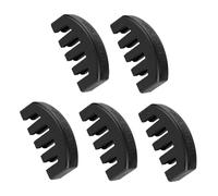 PRETYZOOM 5pezzi Sordina in Gomma Per Violino Smorzatore Del Suono Accessorio Per Esercitarsi Strumenti Musicali Cuscinetto Antirumore Per Violino