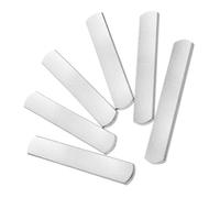 PRETYZOOM 6 pezzi Barre Pesi in Acciaio Inossidabile per Fitness e Corsa Attrezzi Palestra Casa Resistenti per Allenamento Spalle Petto e Schiena Accessori Peso per Gilet e Fasce Arti