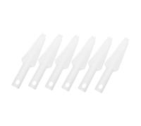 PRETYZOOM 6pezzi Raschietto Per Panni Mop in Microfibra Pulitore Compatto e Flessibile Per Scopa Lavapavimenti Strumento Durevole Per Rimuovere Sporco e Capelli Accessorio Ricambio Secchio p