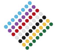 PRETYZOOM 70 Palline Colorate Di Plastica Solide Per Apprendimento Matematico E Giochi Educativi Biglie Di Ricambio Per Attività Didattiche E Conteggio Per Bambini