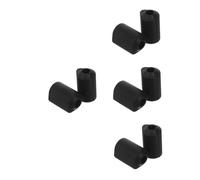 PRETYZOOM 8 Pezzi dell'ugello della stampante Hotetend ugello in indurito accessori per ugelli calda manicotti in silicone per hotend Gel silice Nero