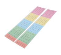 PRETYZOOM Adesivi per Scala Guzheng 2 Pezzi Design Creativo, Sticker senza Colla Residua, Strumento Ausiliario per Principianti e Apprendimento Facile