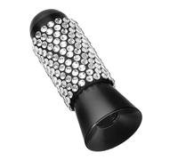 PRETYZOOM Antenna Corta per Auto con Design Elegante e Brillante Antenna per Camion e Veicoli Decorativa per Esterni Bianco con Strass