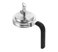 PRETYZOOM Beccuccio Versatore Acciaio per Mason Jar Bocca Larga Antigoccia con Ergonomico Riutilizzabile per Bottiglie Olio e Condimenti Tenuta Stagna e Versamento Controllato