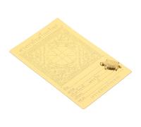 PRETYZOOM Biglietti Decorazione Pratica e Delicata Superficie Liscia e Durata di Preghiera Religiosi Oro Adesiva la Casa per Donne Uomini