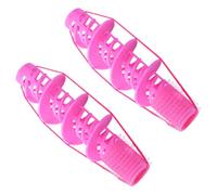 PRETYZOOM Bigodini Volumizzante Donna 2 Pezzi per Chioma e Flessibili in Plastica Elastico Arricciare senza Calore Facile da Usare a Casa