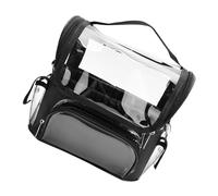 PRETYZOOM Borsa per Attrezzi da Barbiere Trasparente Custodia Organizer per Tagliacapelli Professionale Custodia da Viaggio Resistente per Parrucchieri