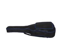 PRETYZOOM Borsa per Chitarra Acustica e Elettrica 41 Pollici Imbottita Ampia Tasca Frontale e Tracolla Regolabile per Concerti e Viaggi