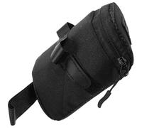 PRETYZOOM Borsa Posteriore per Bici Leggera in Nylon Borsa Sottosella Resistente per Portapacchi Posteriore Facile da Installare e Rimuovere Ampia Apertura per Accesso Rapido per Attrezzi e