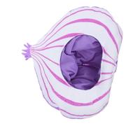 PRETYZOOM Cappello Peluche a Forma Cipolla Divertente Copricapo Per Feste Halloween Accessorio Fotografico Per Cosplay e Costume Berretto a Forma Per Adulti