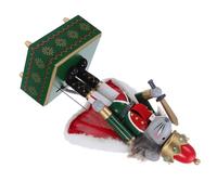 PRETYZOOM Carillon dello finisci la figurina Nascita NOUSE centrotavola Natalizio Figure per Mouse Giocattolo