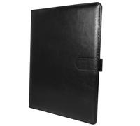 PRETYZOOM Cartella Portadocumenti Piatta Multifunzione A4 Trasparente Organizer per Documenti da Ufficio e Lavoro Raccoglitore per Contratti e Colloqui Professionali Porta Documenti Uomo