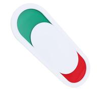 PRETYZOOM Cartello Porta Bagno Non Disturbare Occupato Vuoto in Pmma 8X20 CM Ovale Bianco per Uffici Centri Commerciali Segnaletica stato Porta Pratica e Durevole