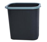PRETYZOOM Cestino Capacità Aumentata Quadrato Spazzatura in Plastica Blu Creativo e Design Semplice Robusto Colore Casuale per Cucina o Bagno