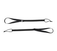 PRETYZOOM Cinghie di Sicurezza Regolabili per Snowboard 2 Pezzi Nere Guinzaglio di Ricambio Compatibile Attacchi Snowboard Accessori Sport Invernali per Principianti e Viaggiatori