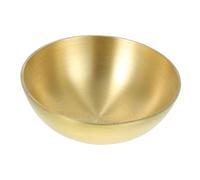 PRETYZOOM Ciotola Decorativa Ottone Per Offerte Buddiste Ciotola Per Tibetana Vaso Ritualistico Per Meditazione e Decorazione Piccola e Leggera Design Semplice e