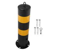 PRETYZOOM Colonna Di Avvertimento in Acciaio Inossidabile Alta Per Sicurezza Parcheggio e Stradale Protezione Solido Con Viti Per Controllo Traffico e Barriera Isolante Versatile