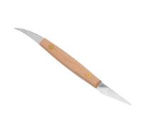 PRETYZOOM Coltello per Rifinitura Ceramica, Coltello per Modellare Argilla, Doppia Punta, Legno e Acciaio Inox, per DIY e Ceramisti Professionisti