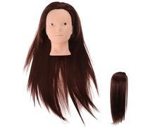 PRETYZOOM con Resistente Silicone Calore al in Manichino Chioma Lunghi Allenamento Parrucchieri in Saloni di Bellezza e Istituti