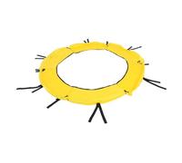 PRETYZOOM Copertura di Sicurezza per Salto con Imbottitura in Spugna Morbida Protezione per Cerchio Ricambio per Tappeto da Gioco Esterno per Giallo Vivace